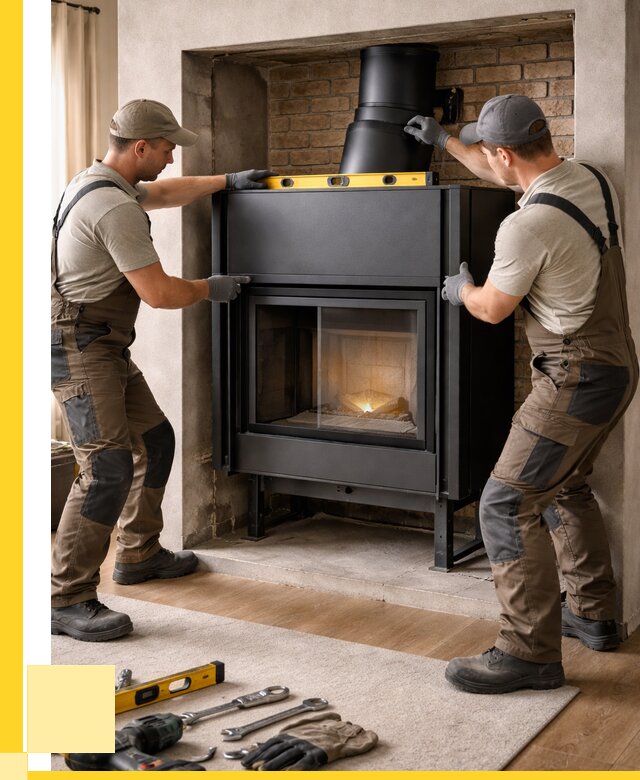 Установка каминных топок в Туле под ключ от 18304 р. | ЭриданТул