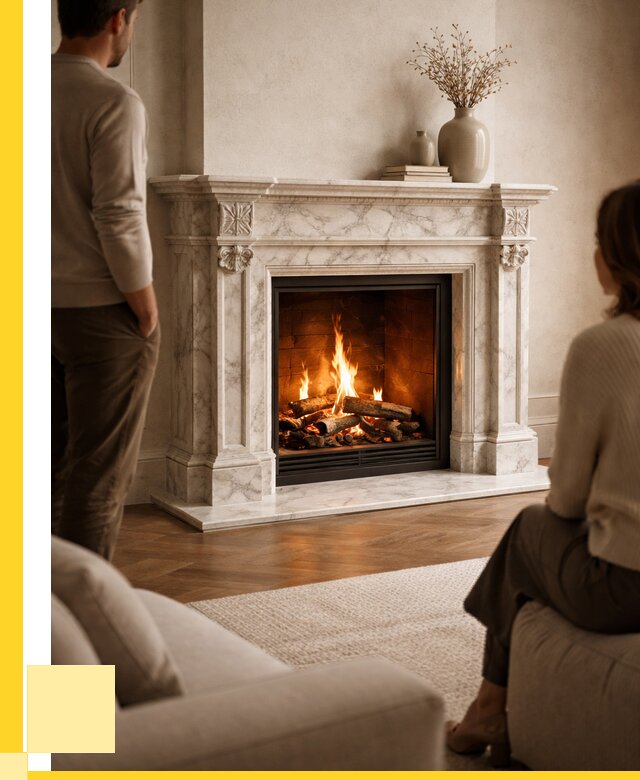 Мраморные камины под ключ в Туле от 254225 р. | ЭриданТул