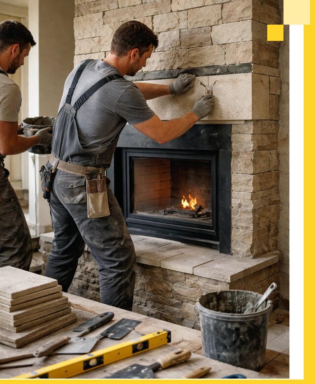 Проектирование и установка открытых каминов в Туле