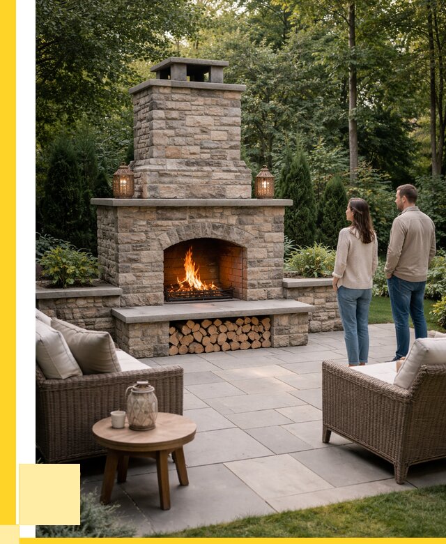 Уличные камины из кирпича в Туле от 152535 р. | ЭриданТул