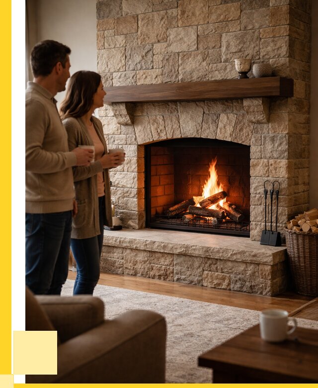 Каменные камины на заказ в Туле от 183042 р. | ЭриданТул