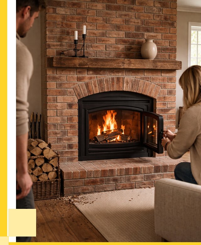 Кирпичные камины под ключ в Туле от 152535 р. | ЭриданТул