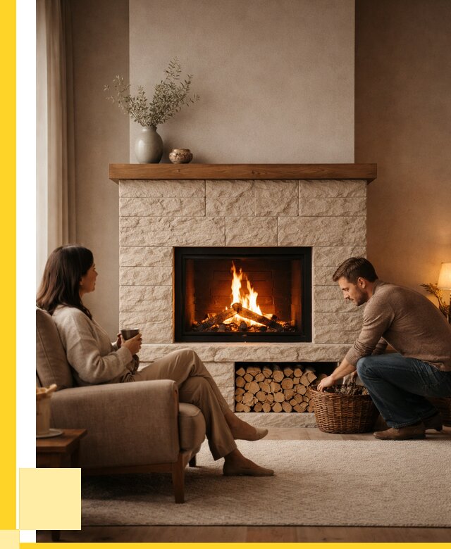 Камины для дома в Туле под ключ от 152535 р. | ЭриданТул