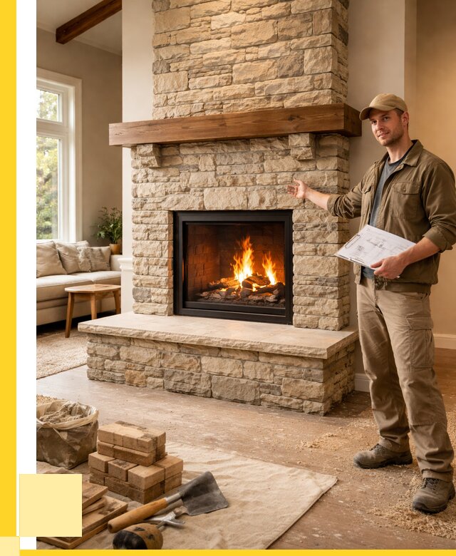 Камины под ключ в Туле от 183042 р. | ЭриданТул — установка