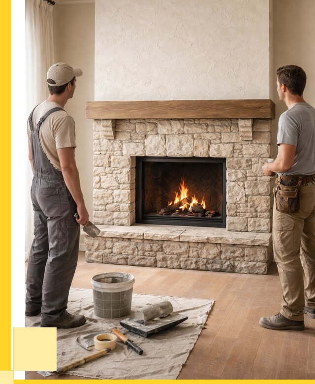 Отделка каминов в Туле от 6610 р. под ключ | ЭриданТул