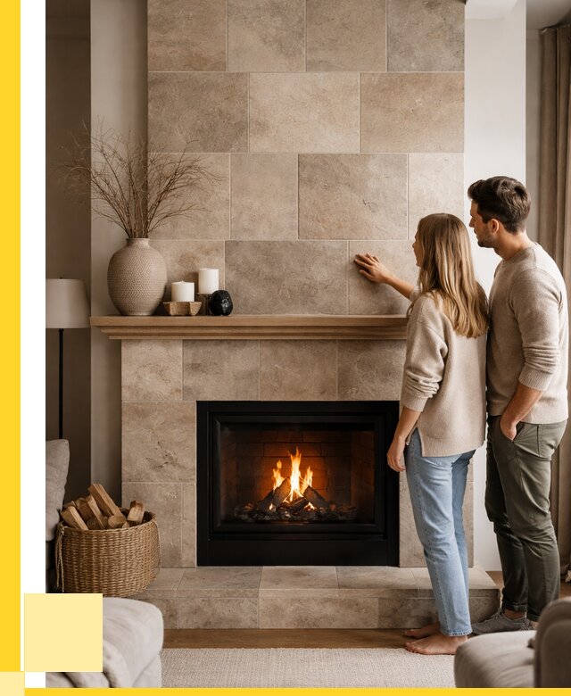 Облицовка каминов керамогранитом в Туле от 4576 р. | ЭриданТул