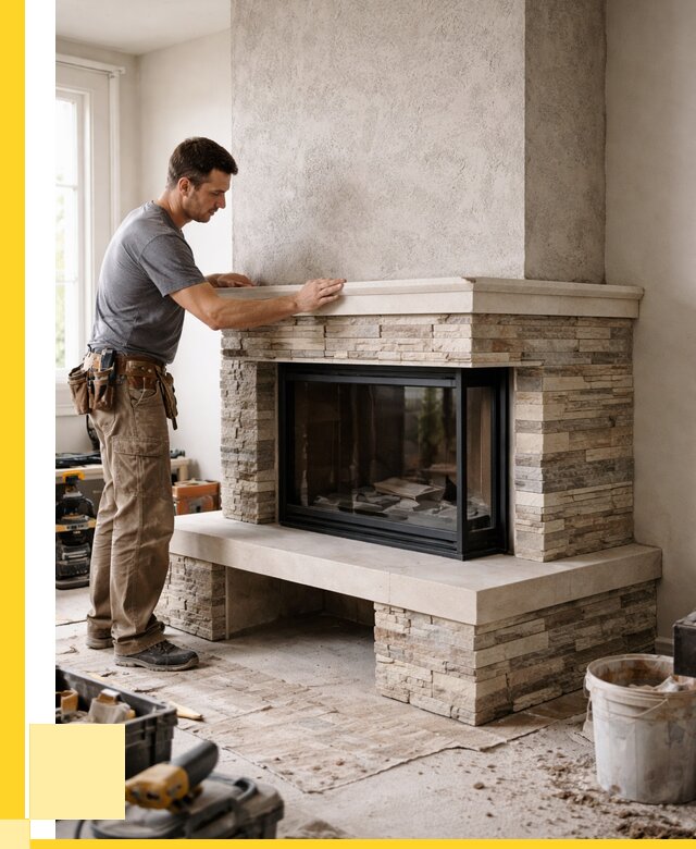 Изготовление каминов под ключ в Туле от 152535 р. | ЭриданТул