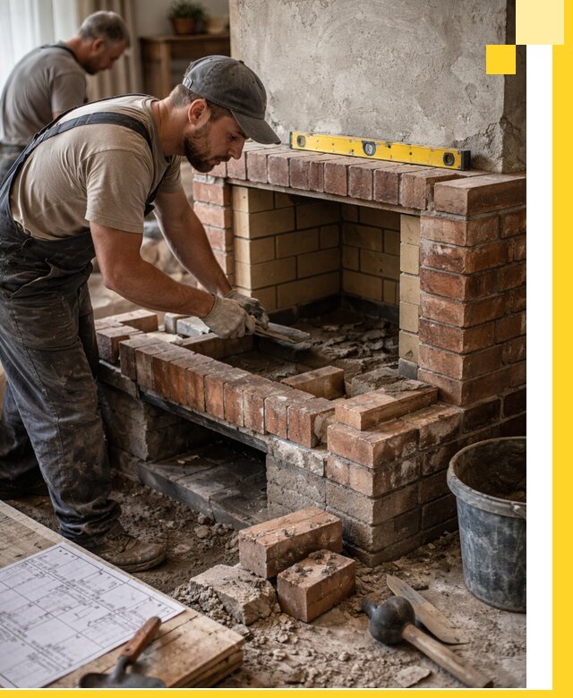 Изготовление и установка каминопечей под ключ в Туле