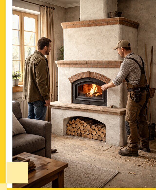 Печи камины в Туле: кирпичные, изразцовые от 61014 р. | ЭриданТул