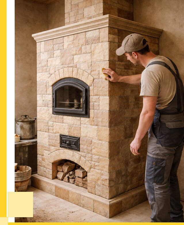 Облицовка печей в Туле от 4576 р. под ключ | ЭриданТул