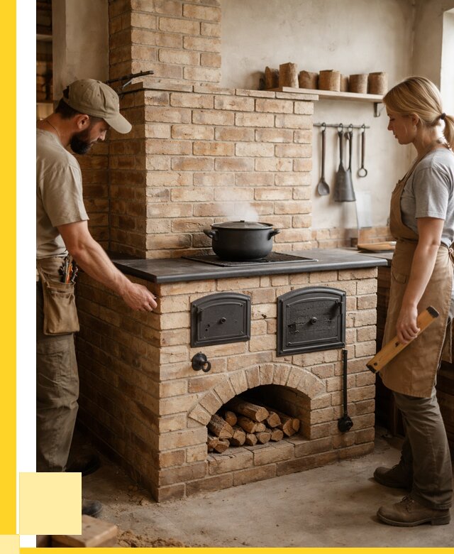 Варочно отопительные печи в Туле от 91521 р. | ЭриданТул