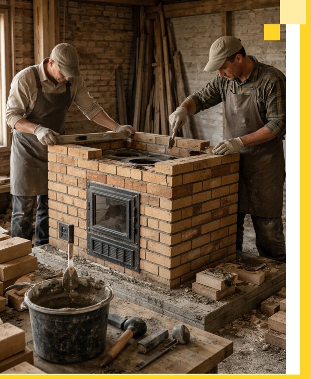 Изготовление и установка варочных печей под ключ в Туле