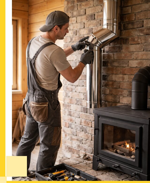 Монтаж дымоходов для печей в Туле от 7627 р. | ЭриданТул