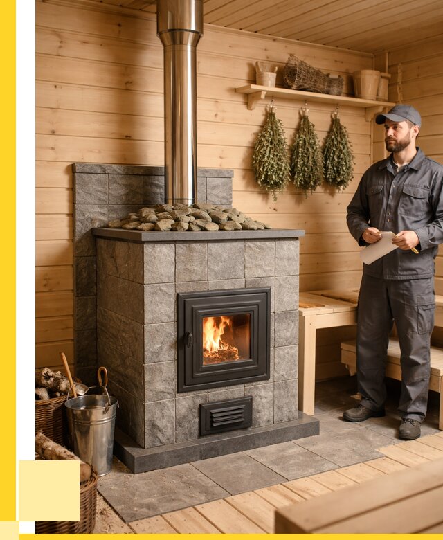 Печи для бани под ключ в Туле от 122028 р. | ЭриданТул