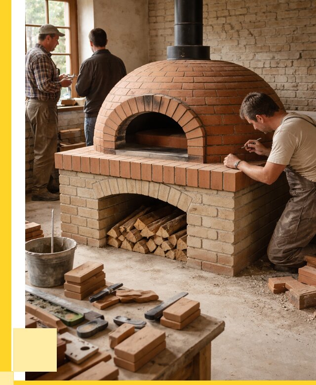 Помпейская печь дровяная для пиццы в Туле | ЭриданТул от 203380 р.