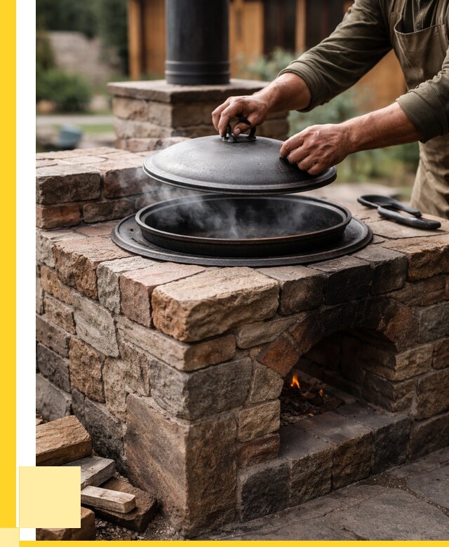 Печи для казана в Туле по цене от 18304 р. | ЭриданТул