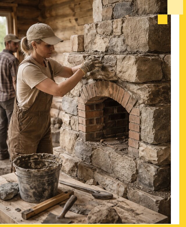 Каменные печи на заказ и монтаж в Туле, долговечные решения