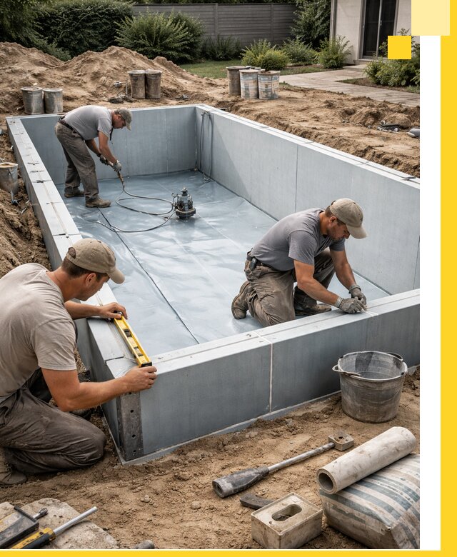 Профессиональный монтаж бассейнов под ключ в Туле с гарантией