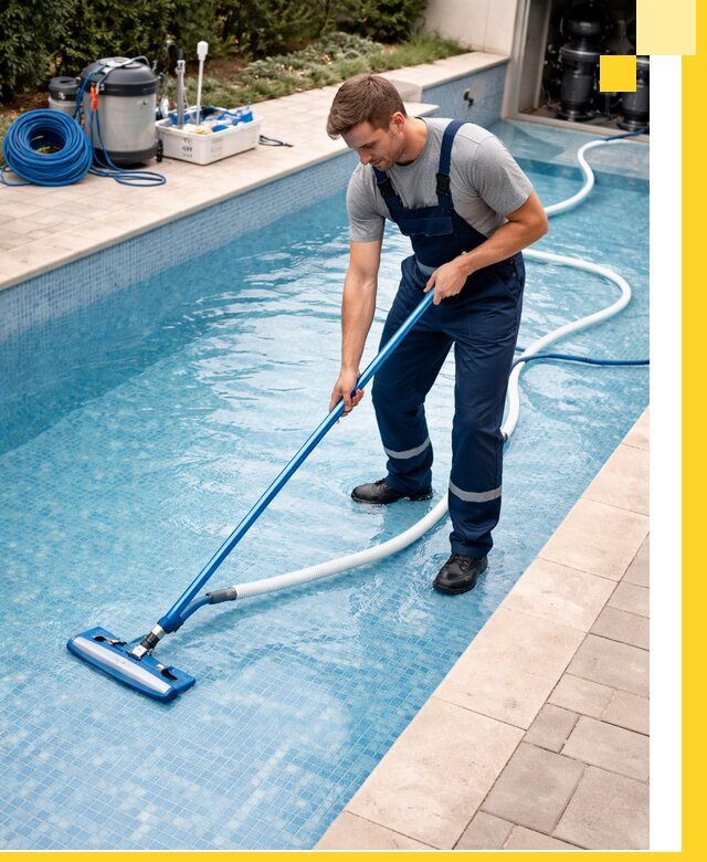 Профессиональная чистка бассейнов и фильтров в Туле под ключ