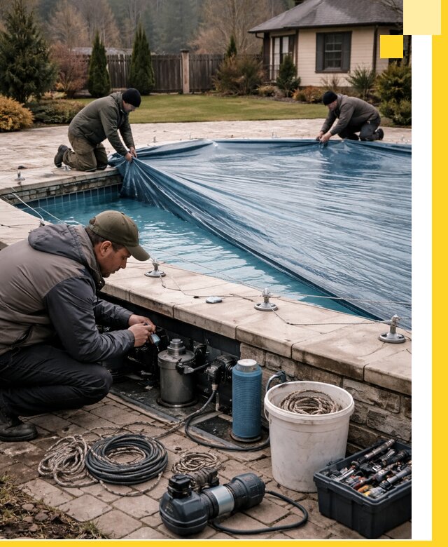 Консервация бассейнов в Туле: подготовка к длительному хранению