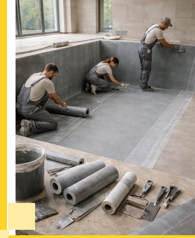 Гидроизоляция бассейнов в Туле от 2034 р., ЭриданТул