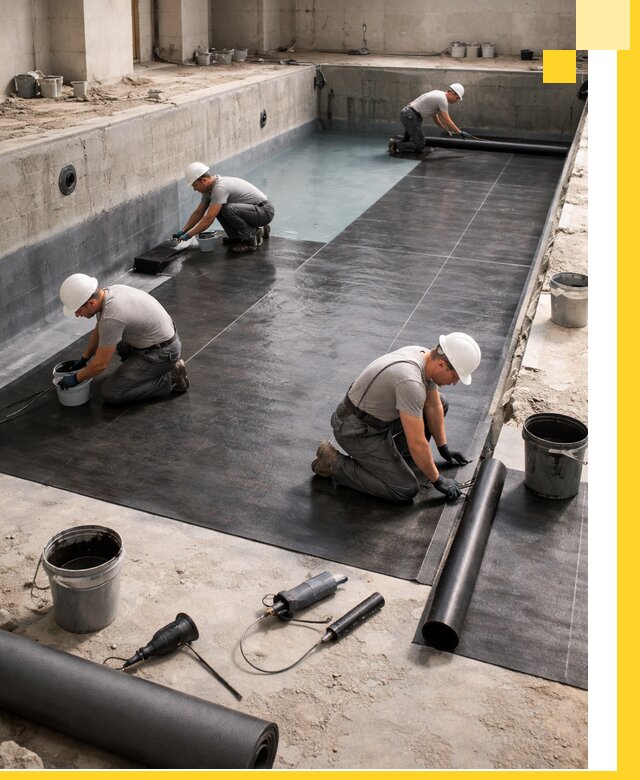 Профессиональная гидроизоляция бассейнов и чаш в Туле под ключ