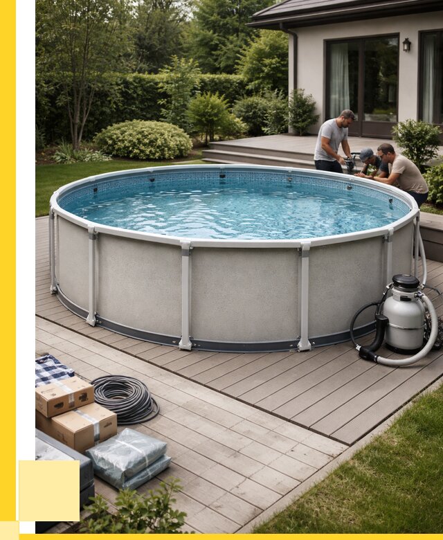 Купить каркасные бассейны в Туле от 45761 р. | ЭриданТул