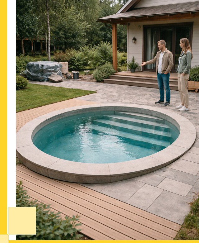 Бассейн на даче под ключ в Туле от 203380 р., ЭриданТул