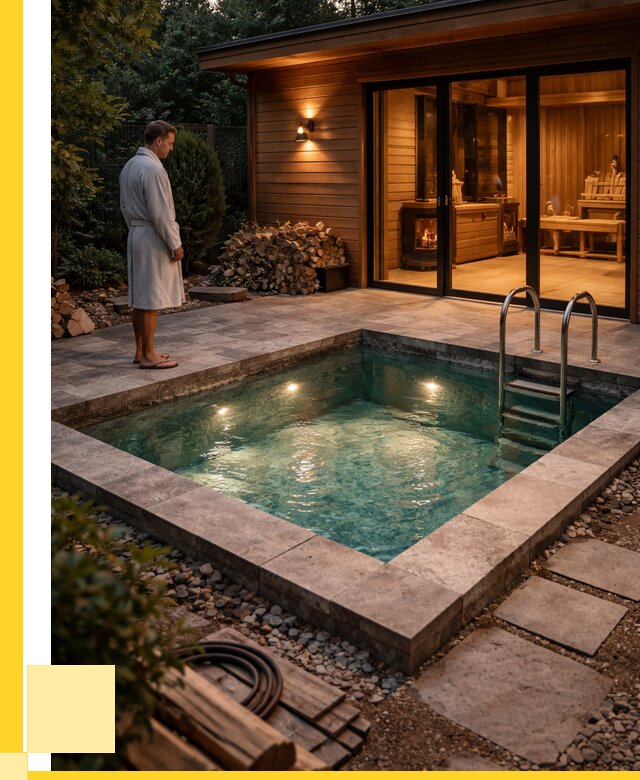 Бани с бассейном под ключ в Туле от 96606 р. | ЭриданТул