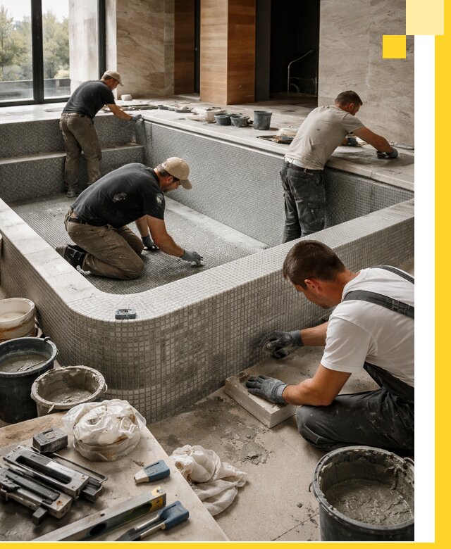 Строительство и установка СПА бассейнов под ключ в Туле