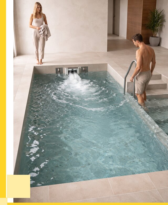 Бассейн с противотоком в Туле от 254225 р. | ЭриданТул