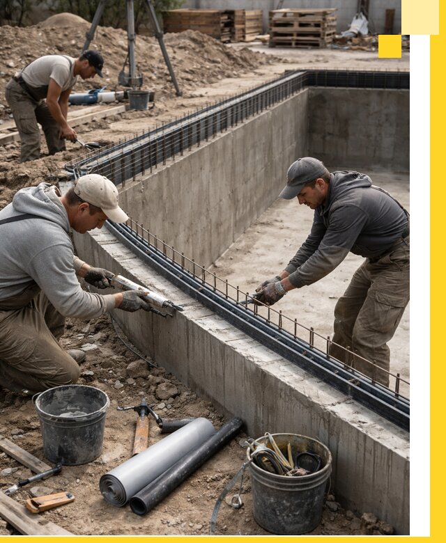 Качественный монтаж чаши бассейна в Туле под ключ с гарантией