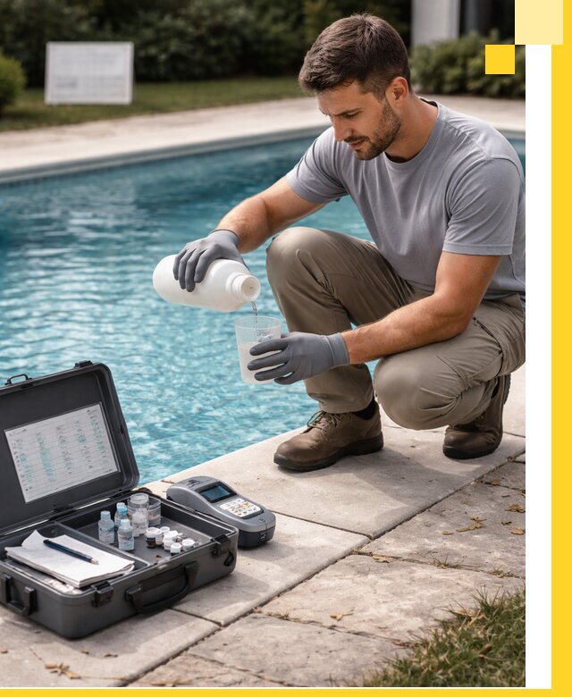 Профессиональная дезинфекция воды в бассейне в Туле