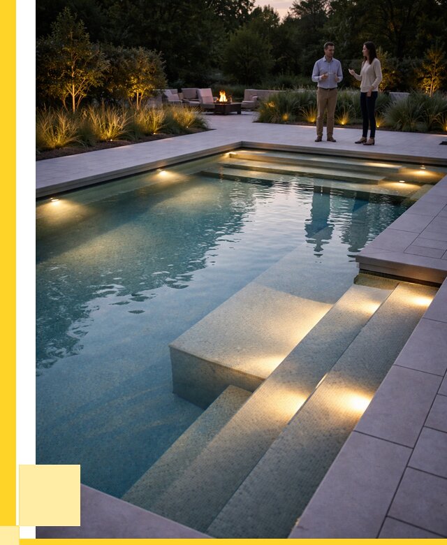 Освещение бассейнов в Туле под ключ от 25423 р. | ЭриданТул