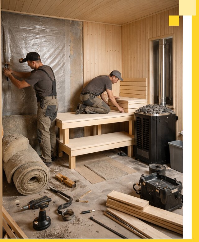 Проекты саун под ключ в Туле дизайн и строительство