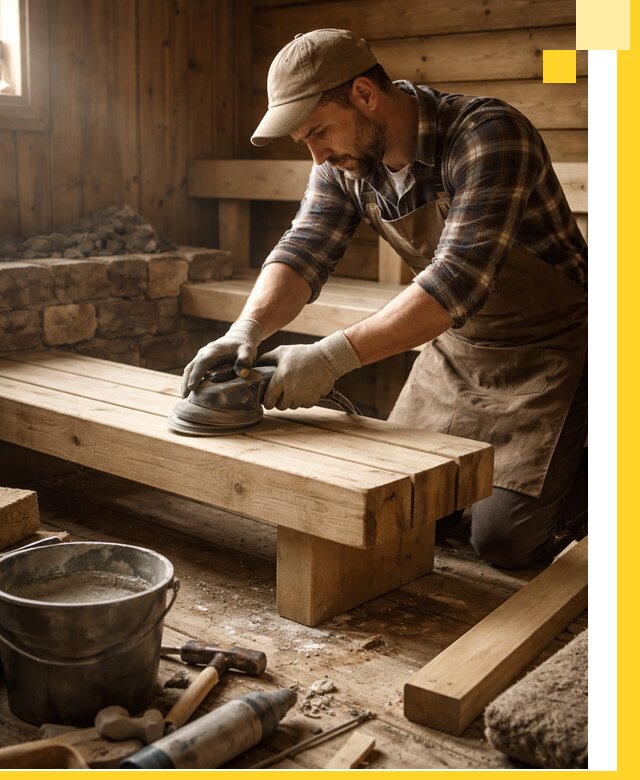 Ремонт бань под ключ в Туле с гарантией качества и сроков