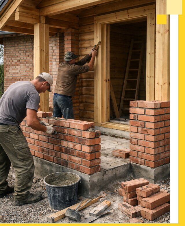 Строительство кирпичных бань под ключ в Туле с гарантией качества