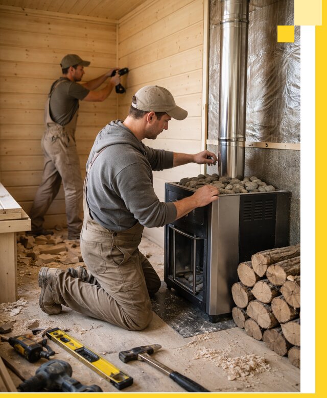 Строительство деревянных бань под ключ в Туле проекты и монтаж