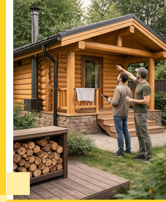 Бани для дачи под ключ в Туле от 254225 р. | ЭриданТул