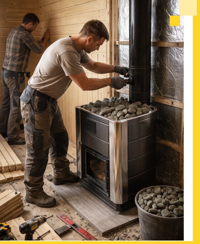 Проектирование и строительство парилок для бани в Туле под ключ