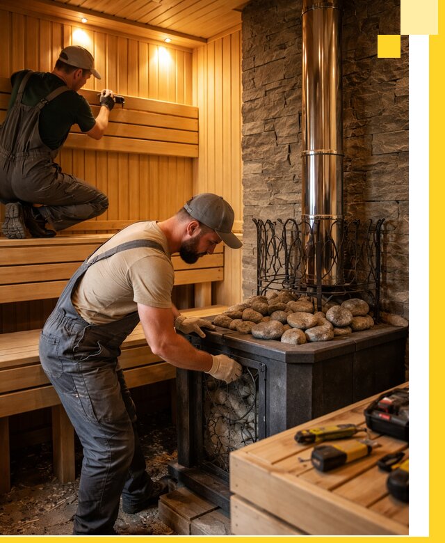 Комплексный дизайн бань, саун и зон отдыха в Туле