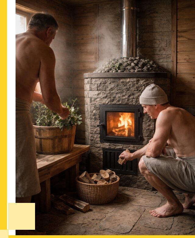 Банные печи под ключ в Туле от 45761 р. | ЭриданТул кирпичная