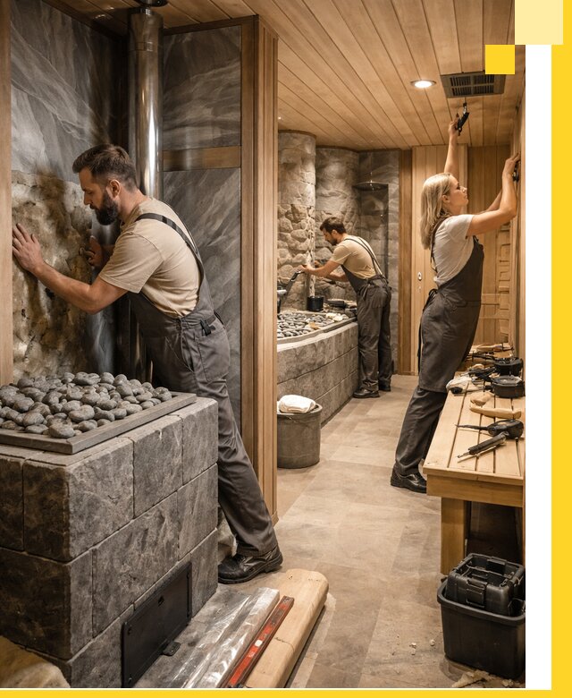 Строительство бань и SPA процедур в Туле под ключ и отделкой