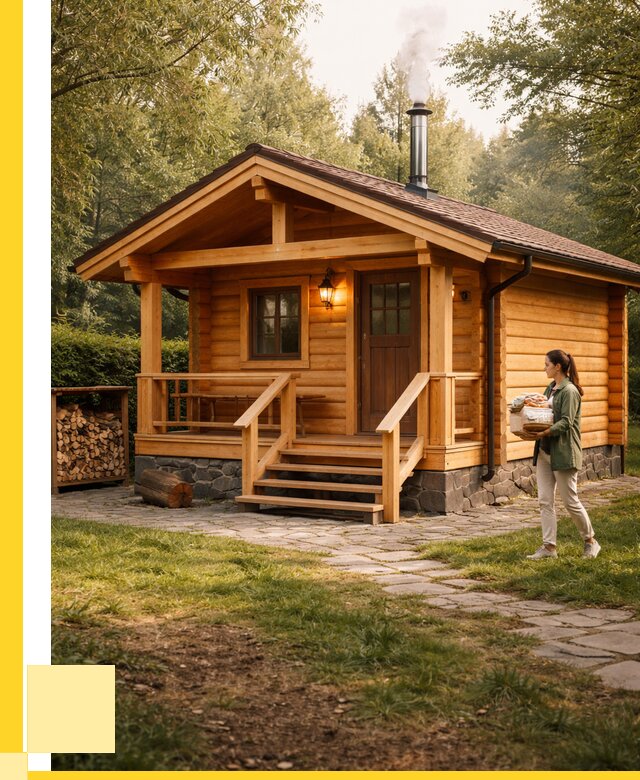 Купить баню под ключ в Туле от 660985 р. | ЭриданТул