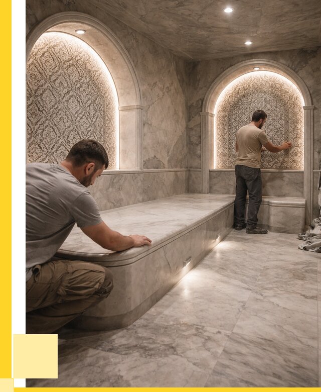 Турецкие бани под ключ в Туле от 254225 р. | ЭриданТул