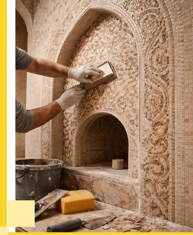 Мозаика для хамама в Туле под ключ от 5085 р. | ЭриданТул