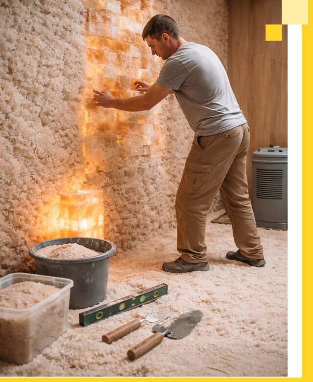 Проектирование и монтаж соляных комнат в Туле под ключ